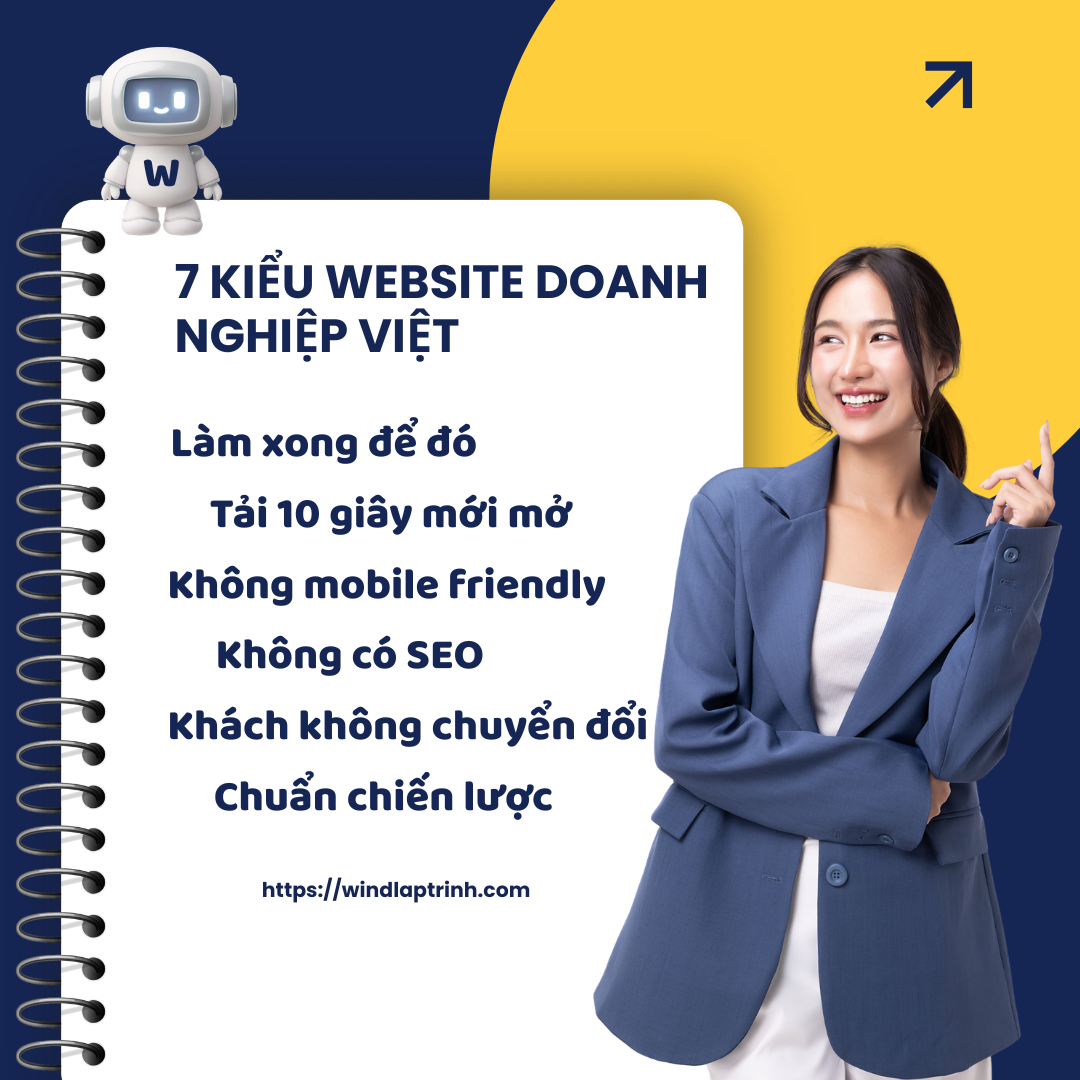7 kiểu website doanh nghiệp Việt Nam bạn đang ở level nào?